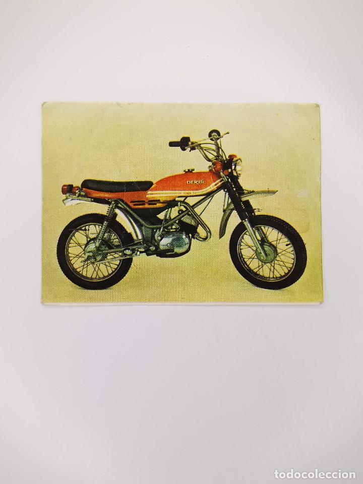 Collezionismo Figurine antiche: CROMO SIN PEGAR DEL ALBUM BIMBO EL MUNDO DE LAS MOTOS 80 MOTOS JOVENES CORRE CAMINOS 50 CC