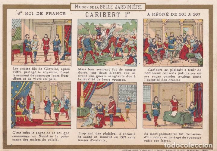 Coleccionismo Cromos antiguos: cromo finales siglo XIX Francia 9x13ctms Maison de la Belle Jardiniere