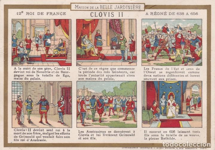 Coleccionismo Cromos antiguos: cromos finales siglo XIX Francia 13x9ctms Maison de la Belle Jardiniere