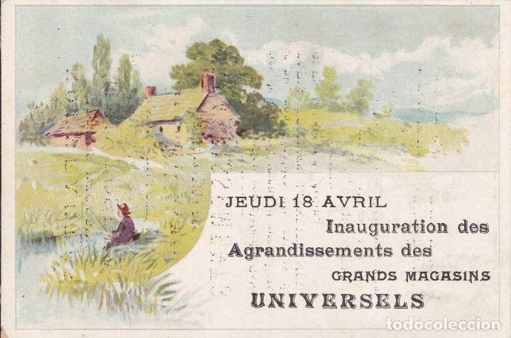 Coleccionismo Cromos antiguos: Agrandissements des grands Magasins Universels Francia finales siglo XIX 10x15ctms.