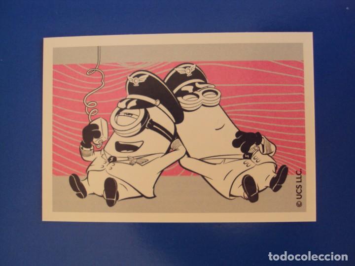 Coleccionismo Cromos antiguos: CROMO PEGATINA MINIONS NACE UN VILLANO LAS AVENTURAS DEL JOVEN VILLANO 7 2021 CARREFOUR NUEVO