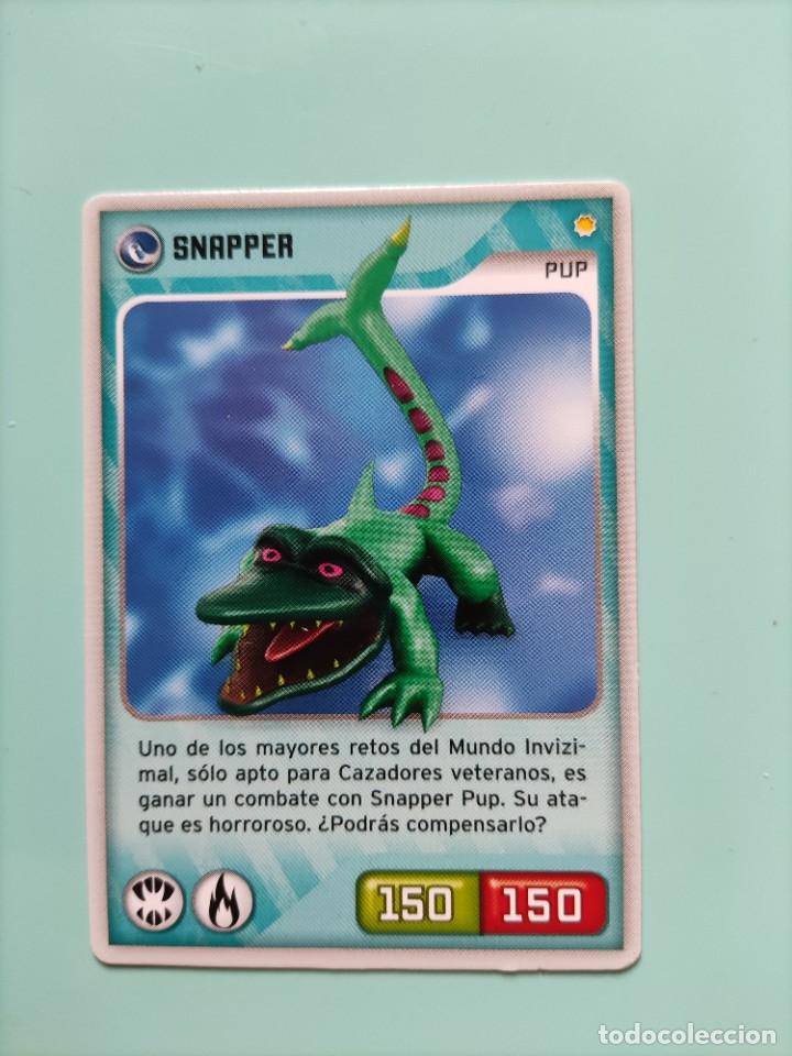 Coleccionismo cromos antiguos: Cromo invizimals PANINI- N⁰ 238- SNAPPER - Foto 1