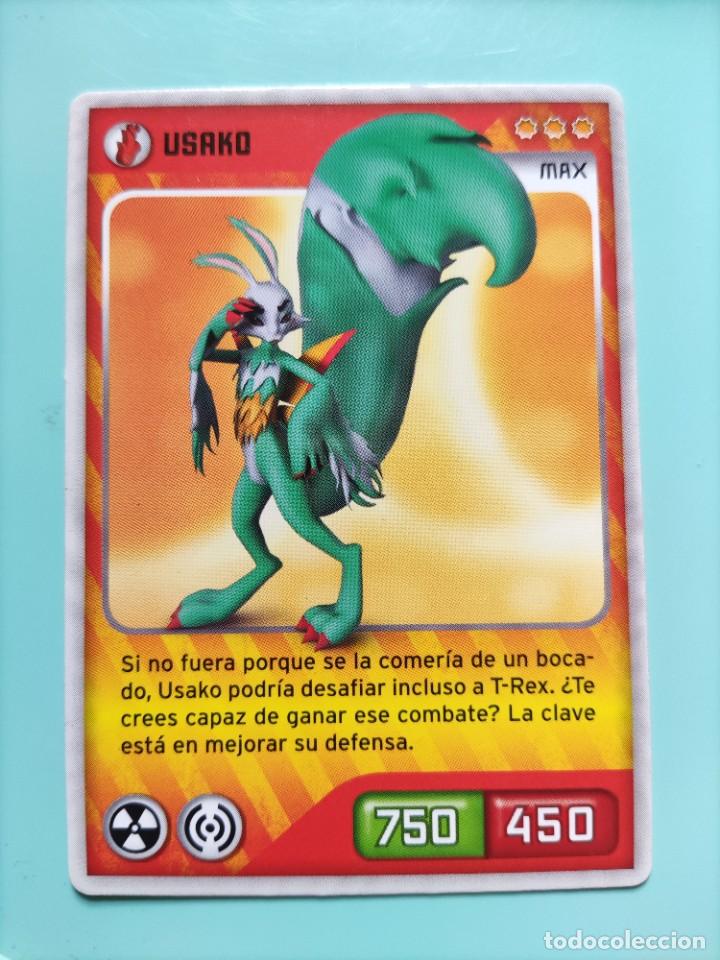 Coleccionismo cromos antiguos: Cromo invizimals PANINI- N⁰ 33- USAKO - Foto 1