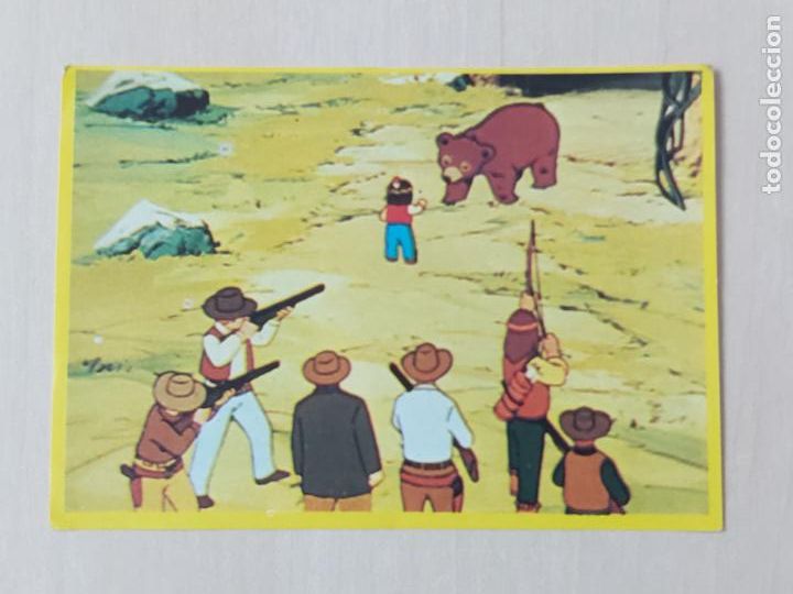 Coleccionismo Cromos antiguos: CROMO N&ordm; 93 DEL ALBUM JACKY EL OSO DE TALLAC - DANONE - CROMO SIN PEGAR -