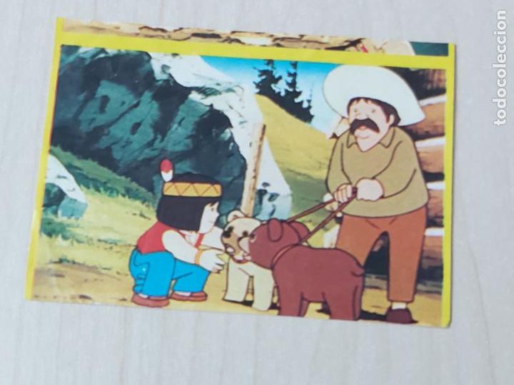 Coleccionismo Cromos antiguos: CROMO N&ordm; 39 DEL ALBUM JACKY EL OSO DE TALLAC - DANONE - CROMO SIN PEGAR -