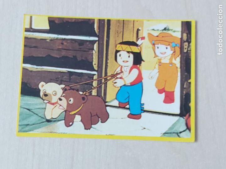 Coleccionismo Cromos antiguos: CROMO N&ordm; 29 DEL ALBUM JACKY EL OSO DE TALLAC - DANONE - CROMO SIN PEGAR -