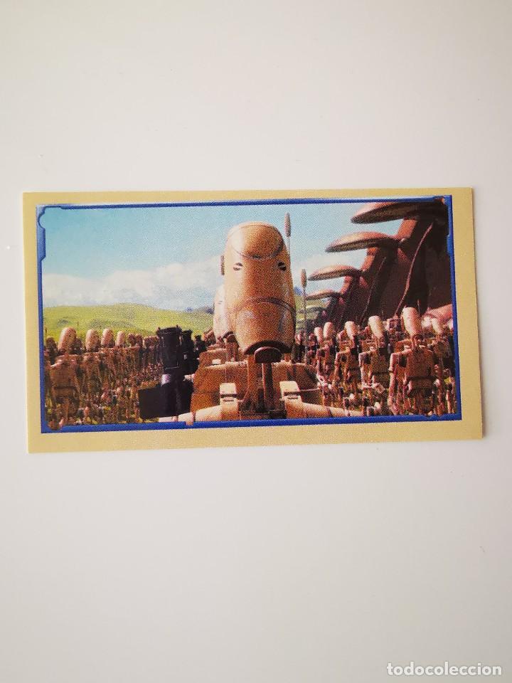 Collezionismo Figurine antiche: CROMO PEGATINA SIN PEGAR DEL ALBUM GUERRA GALAXIAS MERLIN STAR WARS EPISODE I 186