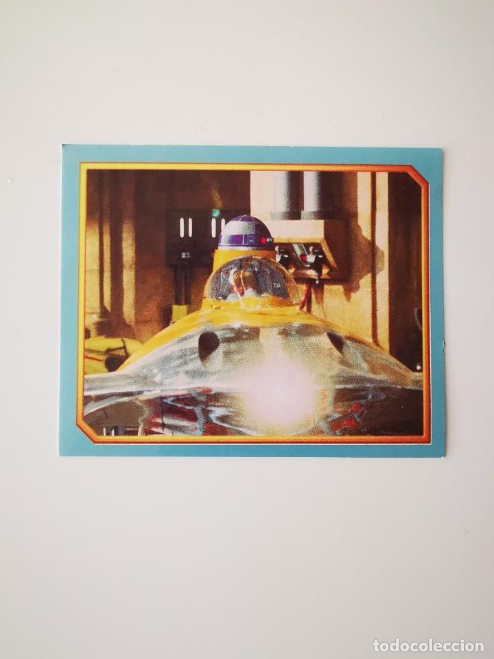 Collectable Antique Stickers: CROMO PEGATINA SIN PEGAR DEL ALBUM GUERRA GALAXIAS MERLIN STAR WARS EPISODE I METALLIC 200