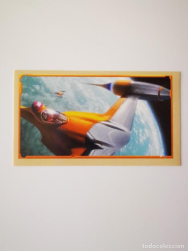 Collectable Antique Stickers: CROMO PEGATINA SIN PEGAR DEL ALBUM GUERRA GALAXIAS MERLIN STAR WARS EPISODE I 202