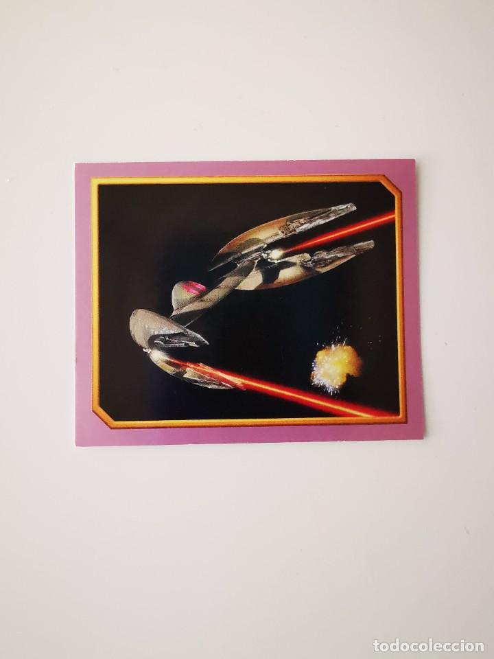 Collectable Antique Stickers: CROMO PEGATINA SIN PEGAR DEL ALBUM GUERRA GALAXIAS MERLIN STAR WARS EPISODE I METALLIC 203