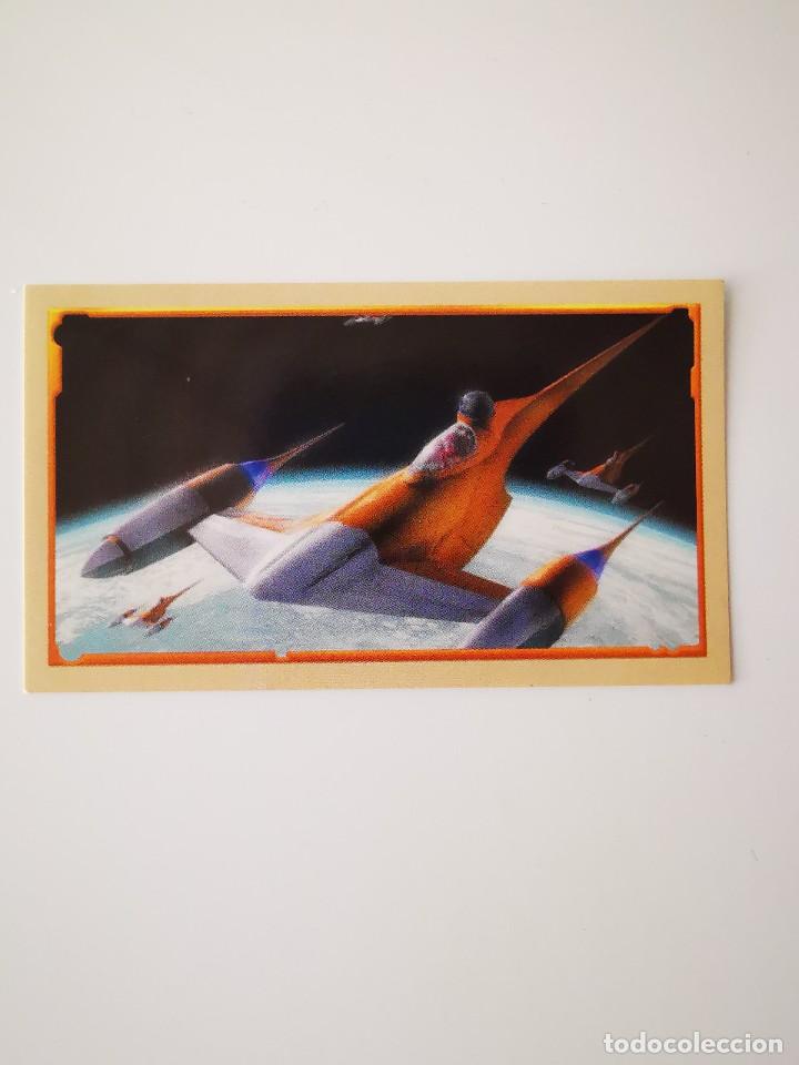 Collectable Antique Stickers: CROMO PEGATINA SIN PEGAR DEL ALBUM GUERRA GALAXIAS MERLIN STAR WARS EPISODE I 204
