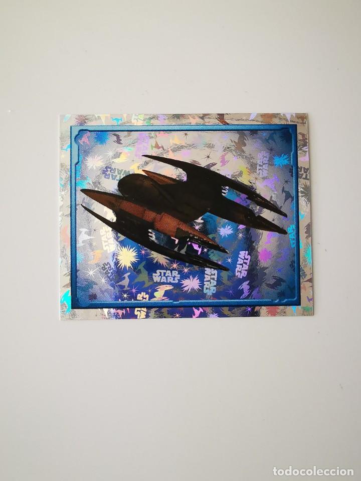 Collectable Antique Stickers: CROMO PEGATINA SIN PEGAR DEL ALBUM GUERRA GALAXIAS MERLIN STAR WARS EPISODE I REFRACTOR 228