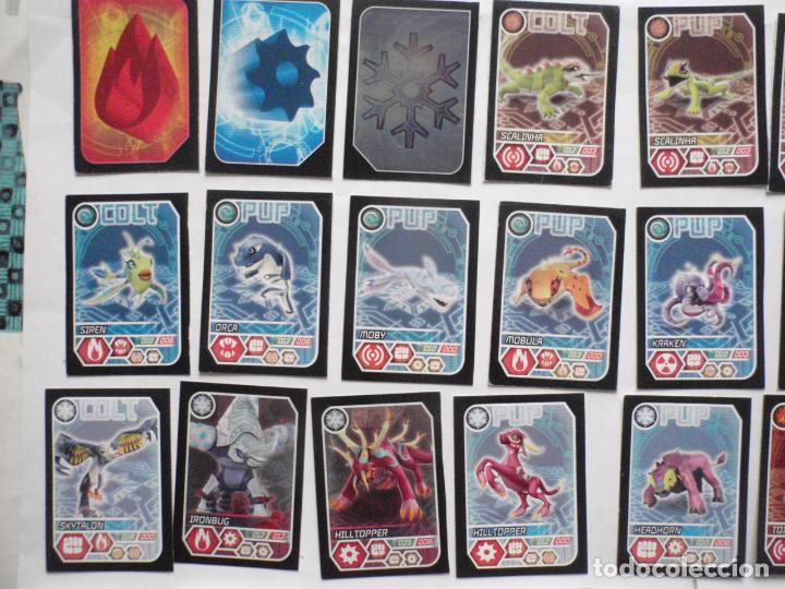 Coleccionismo cromos antiguos: Lote 46 cromos diferentes de INVIZIMALS EVOLUTION de Panini. A&ntilde;o 2012 - Foto 2