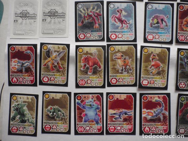 Coleccionismo cromos antiguos: Lote 46 cromos diferentes de INVIZIMALS EVOLUTION de Panini. A&ntilde;o 2012 - Foto 4