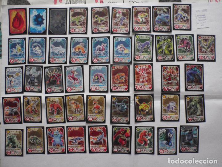 Coleccionismo cromos antiguos: Lote 46 cromos diferentes de INVIZIMALS EVOLUTION de Panini. A&ntilde;o 2012 - Foto 1