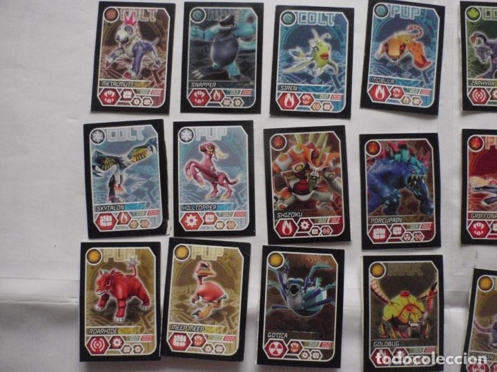 Coleccionismo cromos antiguos: Lote 20 cromos diferentes de INVIZIMALS EVOLUTION de Panini. A&ntilde;o 2012 - Foto 2