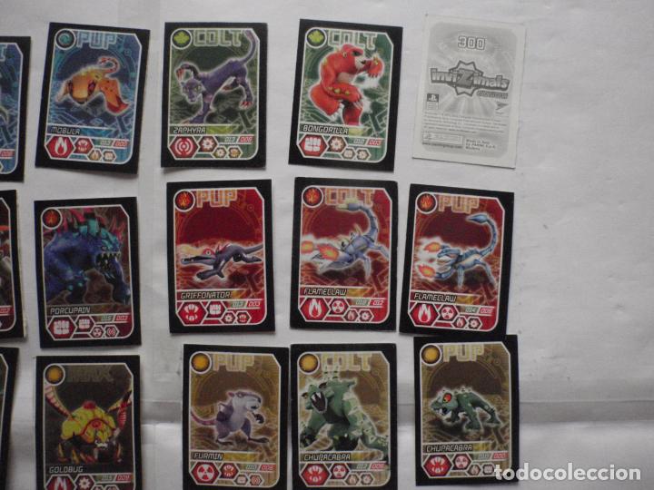 Coleccionismo cromos antiguos: Lote 20 cromos diferentes de INVIZIMALS EVOLUTION de Panini. A&ntilde;o 2012 - Foto 3