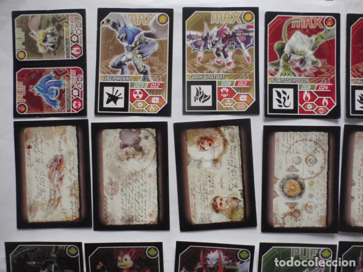 Coleccionismo cromos antiguos: Lote 55 cromos diferentes de INVIZIMALS EVOLUTION de Panini. A&ntilde;o 2012 - Foto 2