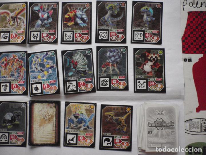 Coleccionismo cromos antiguos: Lote 55 cromos diferentes de INVIZIMALS EVOLUTION de Panini. A&ntilde;o 2012 - Foto 8
