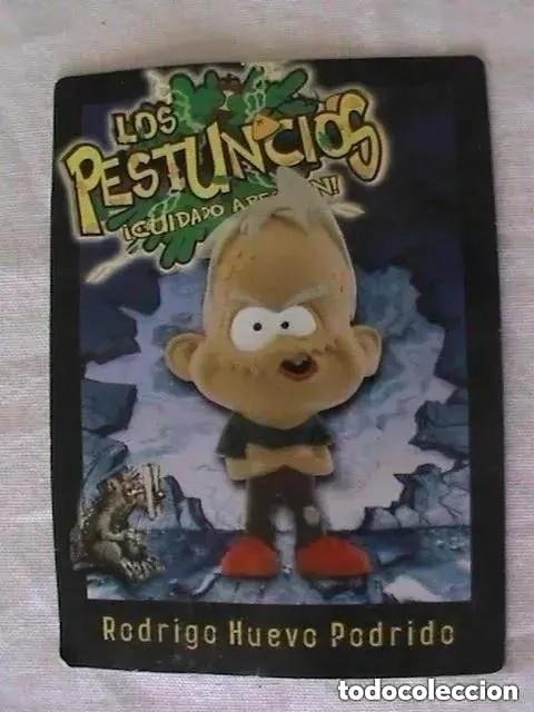 Coleccionismo cromos antiguos: CROMO DE LOS PESTUNCIOS . RODRIGO HUEVO PODRIDO