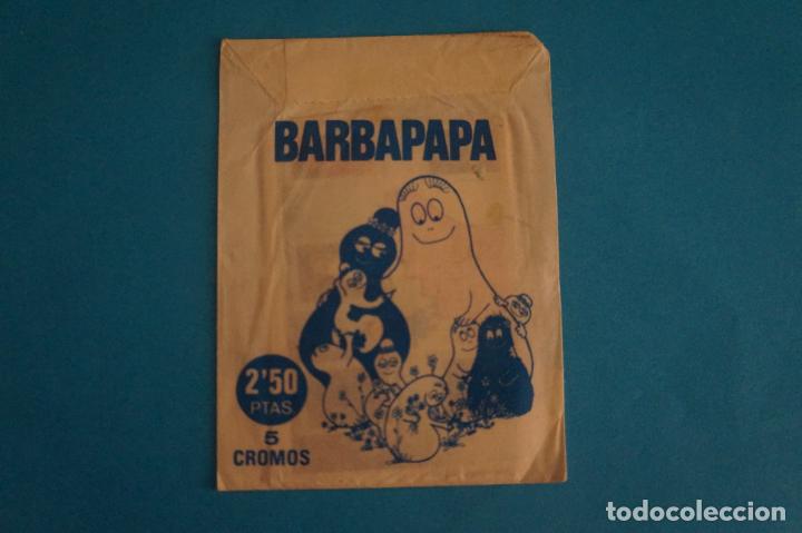 Coleccionismo cromos antiguos: SOBRE DE CROMOS SIN ABRIR DE BARBAPAPA DE QUELCOM - Foto 1