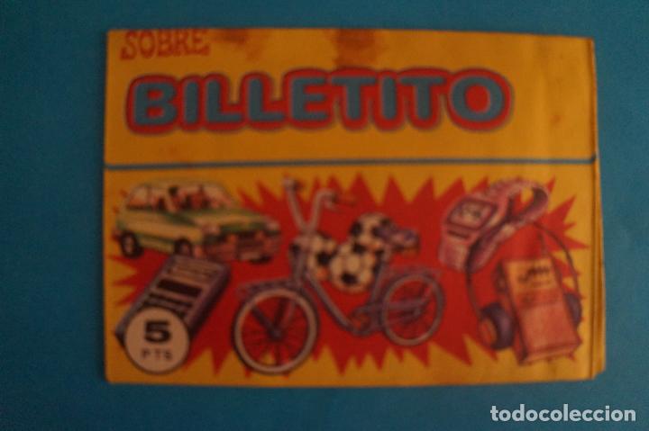 Collezionismo Figurine antiche: SOBRE DE CROMOS SIN ABRIR DE BILLETITO DE PROINEDSA