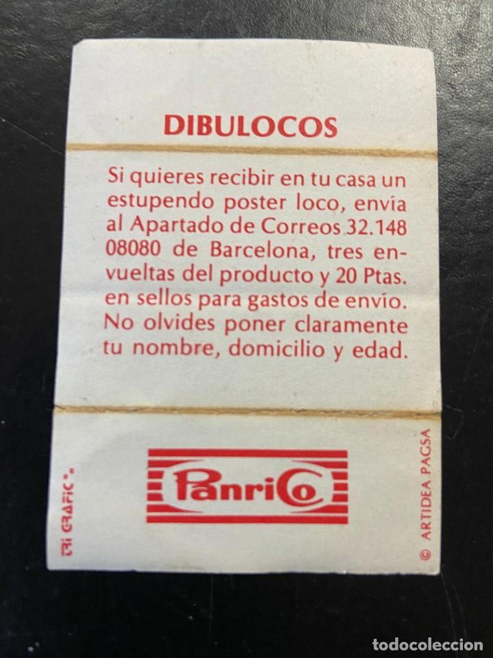 Coleccionismo cromos antiguos: panrico dibulocos - Foto 2