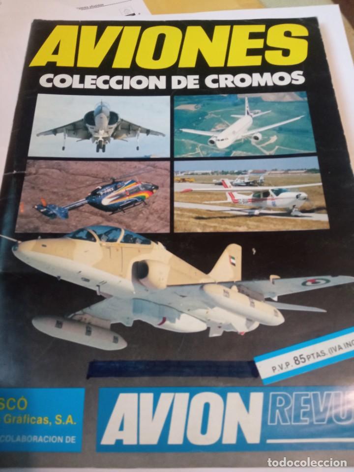 Coleccionismo cromos antiguos: Album completo aviones - Foto 1