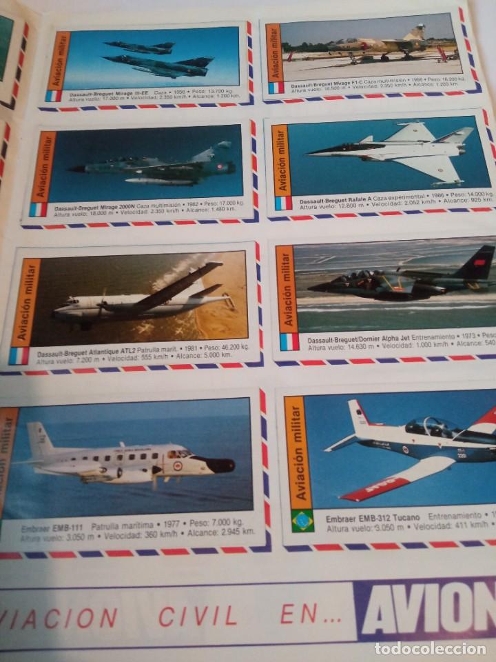 Coleccionismo cromos antiguos: Album completo aviones - Foto 3