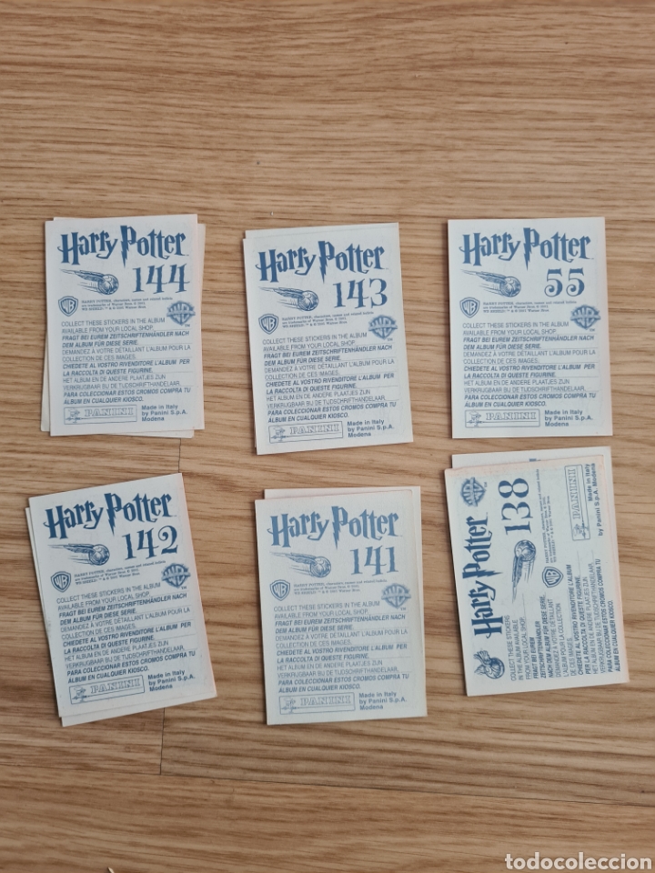 Coleccionismo cromos antiguos: CROMOS HARRY POTTER PANINI - Foto 2