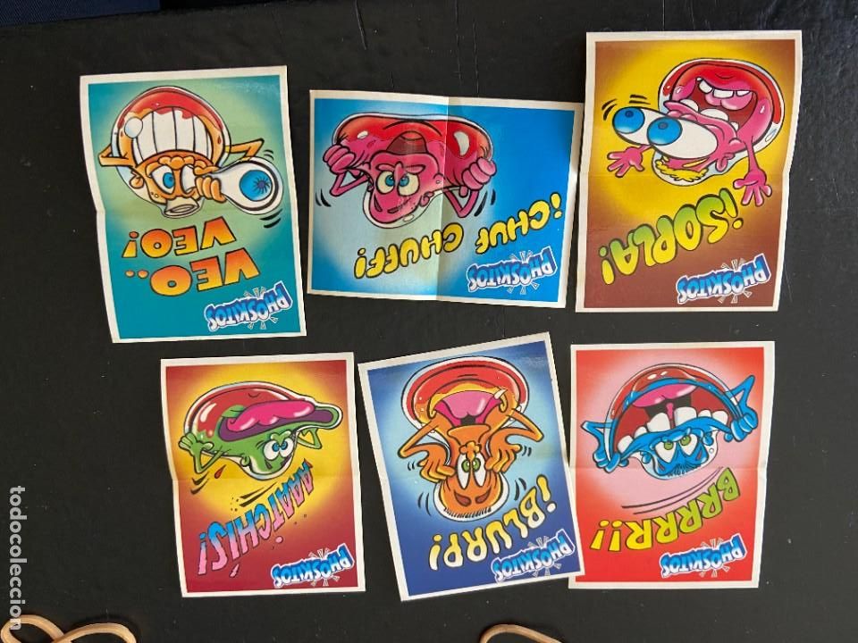 Coleccionismo Cromos antiguos: phoskitos scrash 5 cromos nuevos se venden sueltos