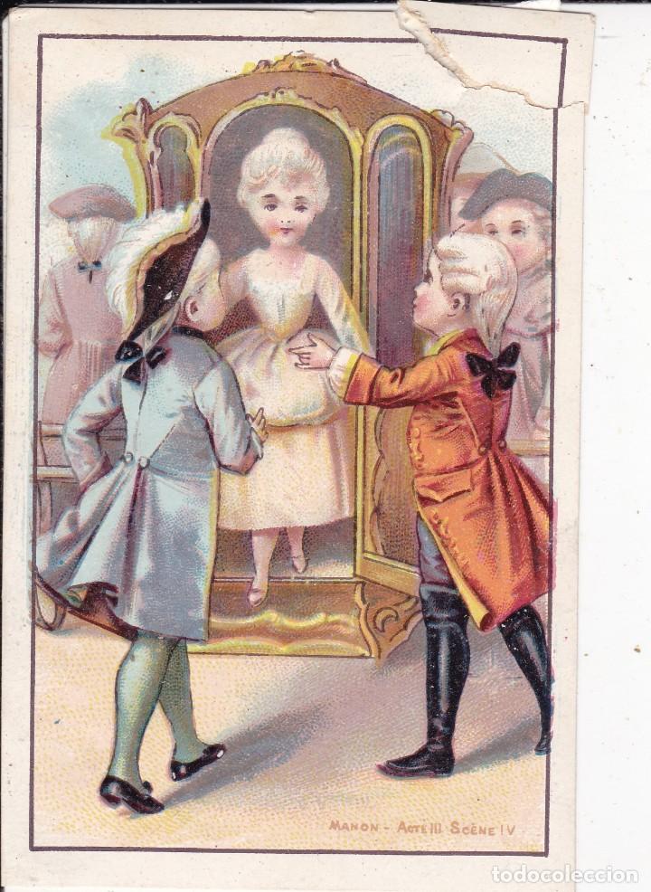 Coleccionismo Cromos antiguos: cromo finales siglo XIX Francia 7x11ctms