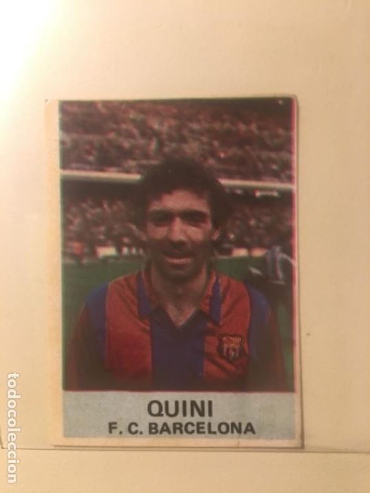 Coleccionismo cromos antiguos: Mateo Mirete 82 Quini sin pegar - Foto 1