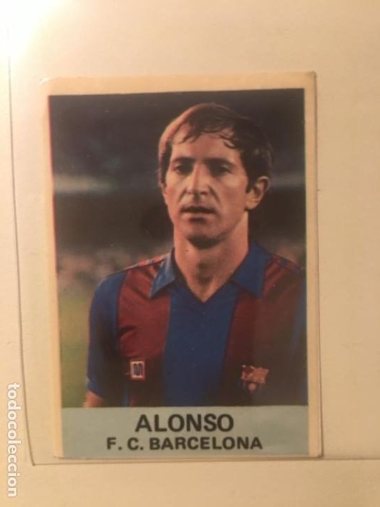 Coleccionismo cromos antiguos: Mateo Mirete 82 Alonso sin pegar - Foto 1