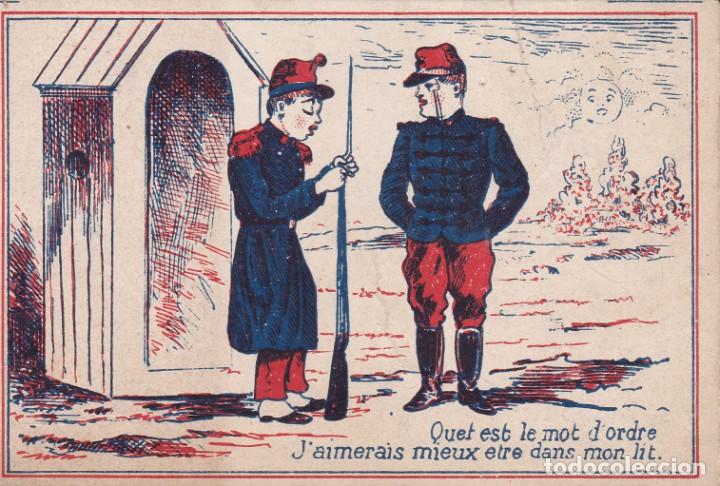 Coleccionismo cromos antiguos: cromo finales siglo XIX Francia 6,5x9,5 ctms