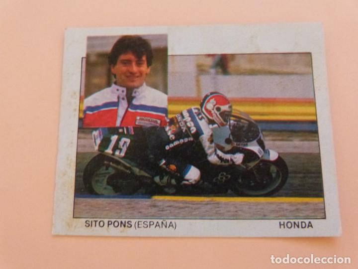 Coleccionismo cromos antiguos: CROMO DE MOTOS SITO PONS HONDA DESPEGADO N&ordm; 169 A&Ntilde;O 1987 DEL ALBUM MOTOS EDICIONES UNIDAS
