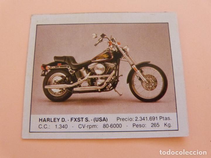 Collezionismo Figurine antiche: CROMO DE MOTOS HARLEY DESPEGADO N&ordm; 51 A&Ntilde;O 1987 DEL ALBUM MOTOS EDICIONES UNIDAS