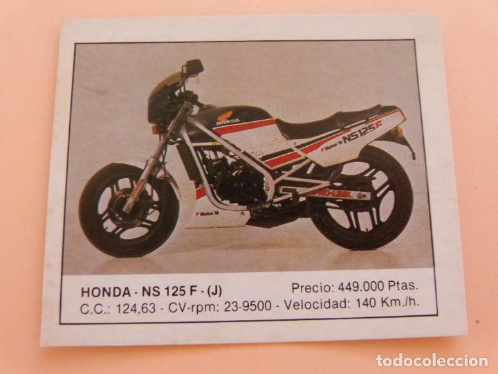 Coleccionismo Cromos antiguos: CROMO DE MOTOS HONDA DESPEGADO N&ordm; 59 A&Ntilde;O 1987 DEL ALBUM MOTOS EDICIONES UNIDAS