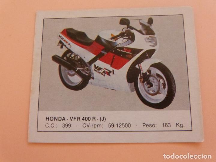Coleccionismo cromos antiguos: CROMO DE MOTOS HONDA DESPEGADO N&ordm; 63 A&Ntilde;O 1987 DEL ALBUM MOTOS EDICIONES UNIDAS