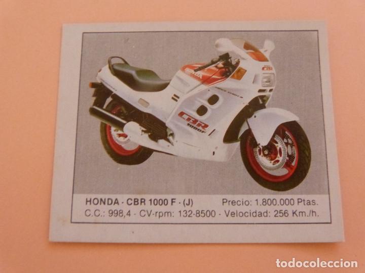 Coleccionismo cromos antiguos: CROMO DE MOTOS HONDA DESPEGADO N&ordm; 68 A&Ntilde;O 1987 DEL ALBUM MOTOS EDICIONES UNIDAS