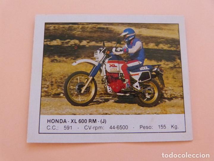 Coleccionismo cromos antiguos: CROMO DE MOTOS HONDA DESPEGADO N&ordm; 72 A&Ntilde;O 1987 DEL ALBUM MOTOS EDICIONES UNIDAS