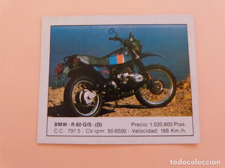 Coleccionismo Cromos antiguos: CROMO DE MOTOS BMW DESPEGADO N&ordm; 12 A&Ntilde;O 1987 DEL ALBUM MOTOS EDICIONES UNIDAS