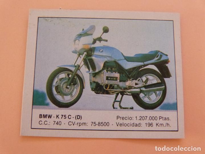 Coleccionismo Cromos antiguos: CROMO DE MOTOS BMW DESPEGADO N&ordm; 20 A&Ntilde;O 1987 DEL ALBUM MOTOS EDICIONES UNIDAS