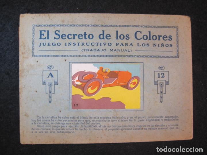 Coleccionismo Cromos antiguos: EL SECRETO DE LOS COLORES-JUEGO INSTRUCTIVO-NUMERO 12-SEIX & BARRAL-VER FOTOS-(K-4636)