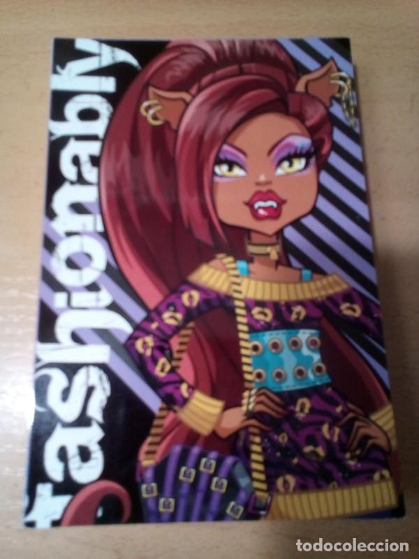 Coleccionismo cromos antiguos: MONSTER HIGH N&ordm; 4 POSTAL PANINI 2011 - Foto 1