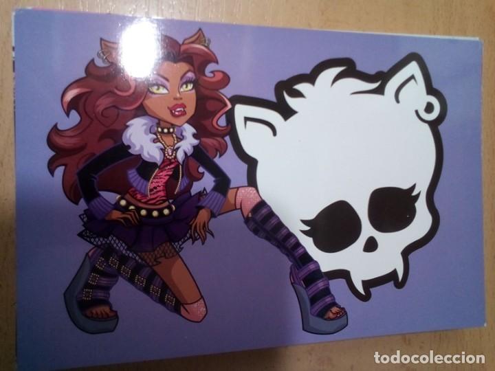 Coleccionismo cromos antiguos: MONSTER HIGH N&ordm; 5 POSTAL PANINI 2011 - Foto 1