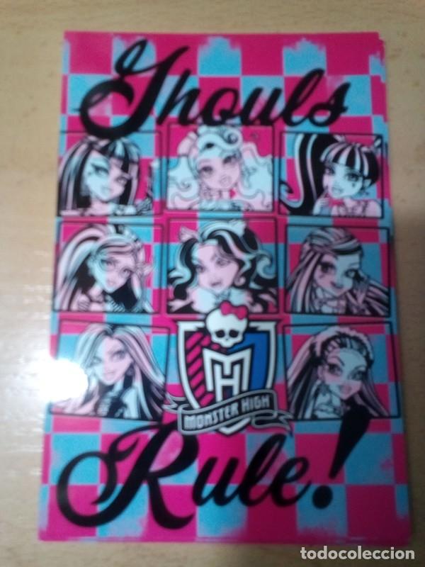 Coleccionismo cromos antiguos: MONSTER HIGH N&ordm; 99 POSTAL PANINI 2011 - Foto 1
