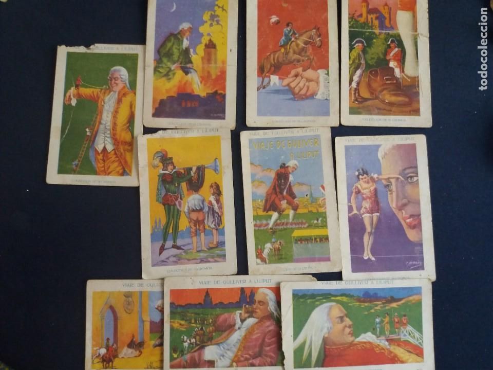 Coleccionismo cromos antiguos: Viaje de gulliver a Liliput cromos chocolates Solsona, a&ntilde;os 30