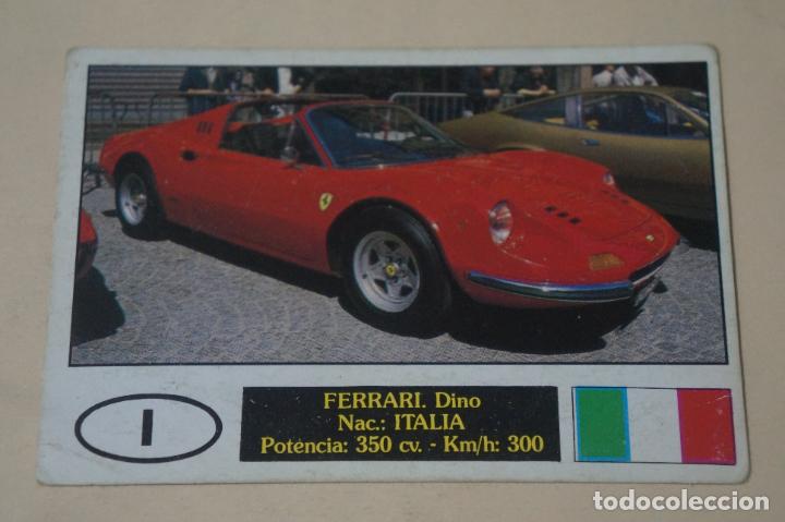 Coleccionismo cromos antiguos: CROMO DE COCHES FERRARI DESPEGADO N&ordm; 51 A&Ntilde;O 1990 DEL ALBUM AUTOCOLOR DE COMICROMO COMIC-ROMO