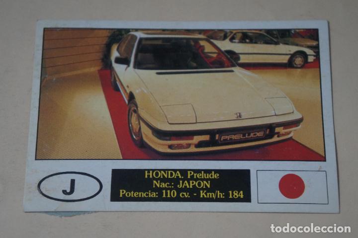 Coleccionismo cromos antiguos: CROMO DE COCHES HONDA DESPEGADO N&ordm; 64 A&Ntilde;O 1990 DEL ALBUM AUTOCOLOR DE COMICROMO COMIC-ROMO